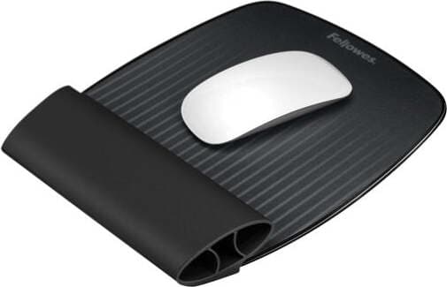 Mousepad con poggiapolsi I-Spire - nero - Fellowes Elettronica/Informatica/Accessori/Tastiere Mouse e periferiche di input/Accessori per tastiere e Mouse/Tappetini per il Mouse Eurocartuccia - Pavullo, Commerciovirtuoso.it