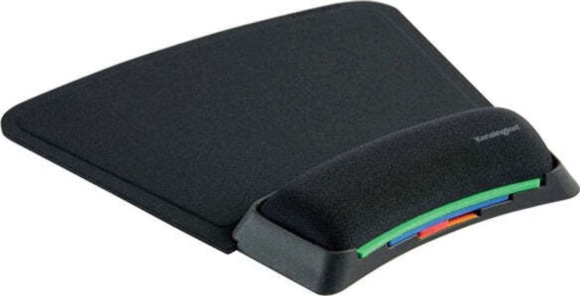 Mousepad SmartFit - nero - Kensington Elettronica/Informatica/Accessori/Tastiere Mouse e periferiche di input/Accessori per tastiere e Mouse/Tappetini per il Mouse Eurocartuccia - Pavullo, Commerciovirtuoso.it