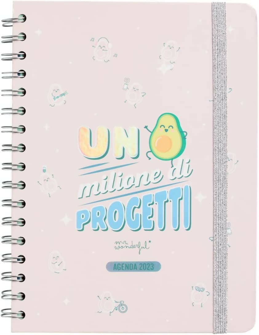 Mr wonderful Agenda Classica Piccola 2023 Settimanale - Un Milione Di Progetti in Diari per appuntamenti e agende Cartolibreria La Fenice - Spadafora, commercioVirtuoso.it