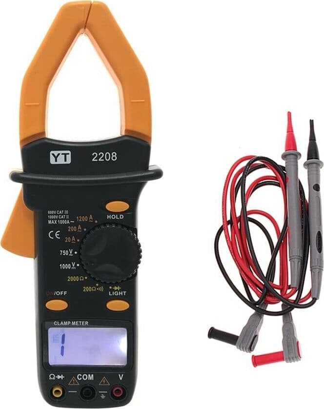 Multimetro-Pinza-Amperometrica-Tester-Digitale-Puntali-Test-Elettronico-Tools