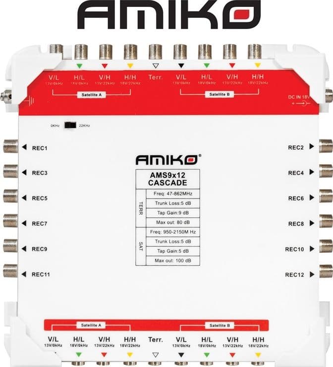 Multiswitch-9/12-AMIKO-AMS9x12