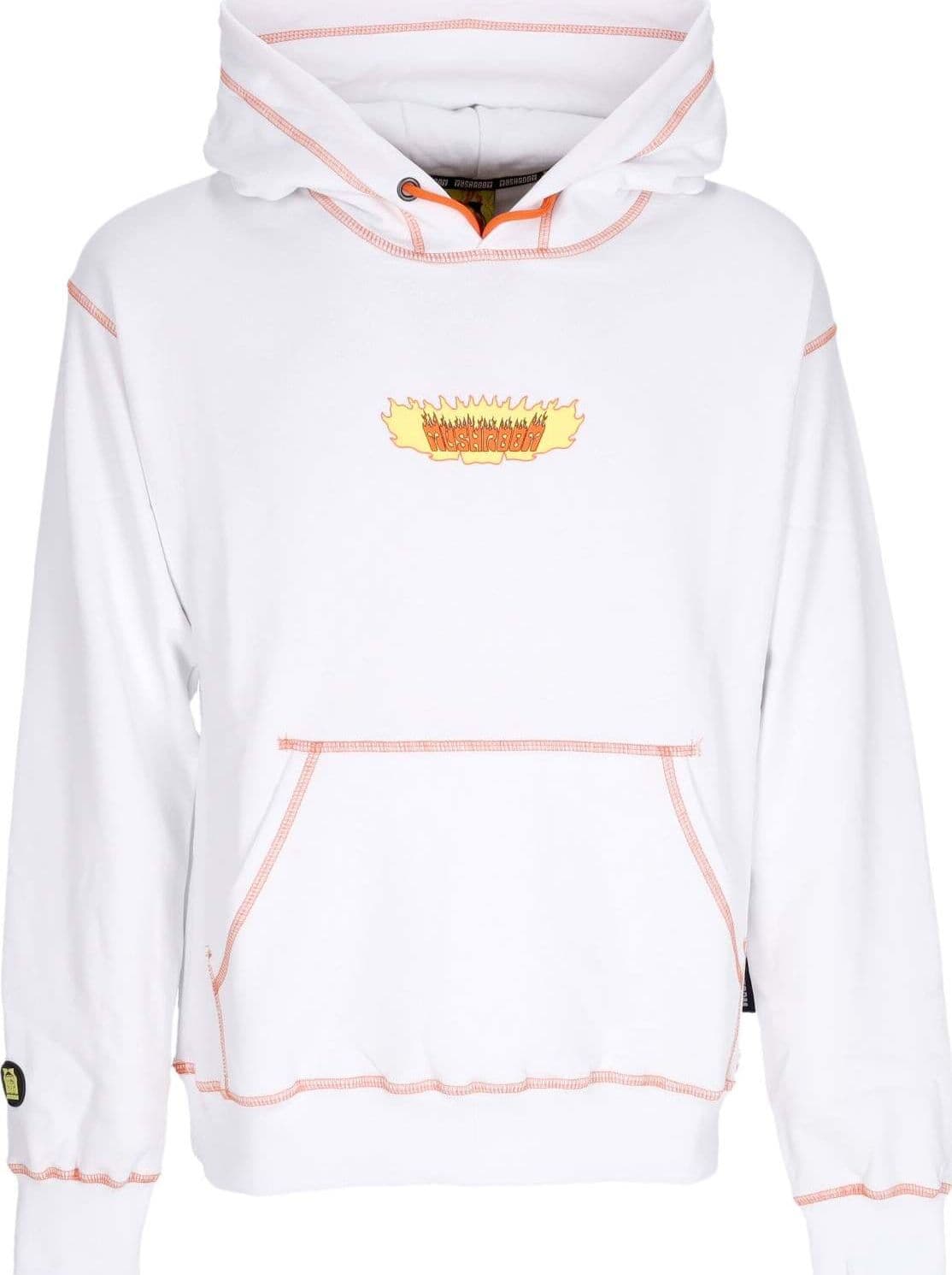 MUSHROOM-Felpa-Cappuccio-Uomo-Vampire-Hoodie-White-da-uomo