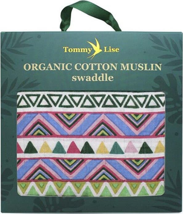 Mussola Tommy Lise Ethnic Festive Casa e cucina/Tessili per la casa/Biancheria per culle e lettini/Coperte e copertine/Copertine avvolgenti La Casa Del Bebè - Napoli, Commerciovirtuoso.it