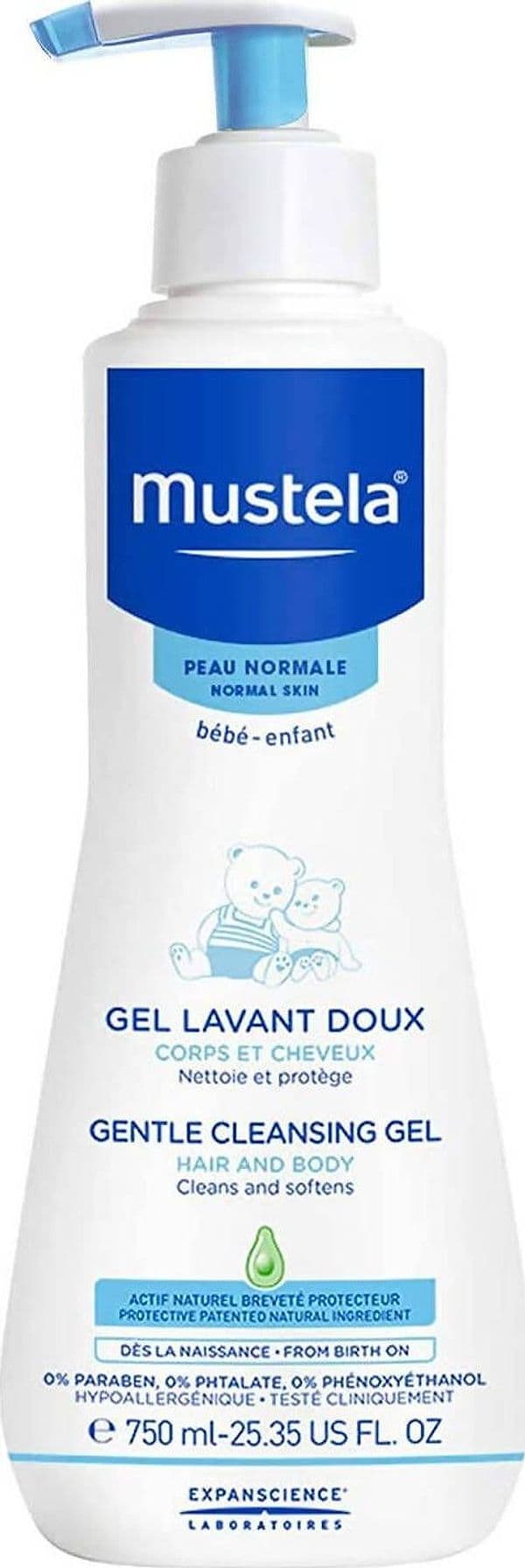 MUSTELA Detergente Delicato 750ml con dosatore Per Bambini e Neonati Gel Lavant Doux Igiene Sanitaria Gioia del Bimbo - Villa San Giovanni, Commerciovirtuoso.it