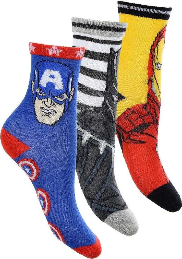 N. 6 Calzini Avengers Bambino Moda/Bambini e ragazzi/Abbigliamento/Calzini e calze/Calzini/Calze Store Kitty Fashion - Roma, Commerciovirtuoso.it