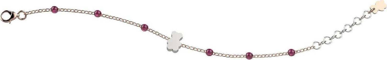 Nanan-Bracciale-Argento-925---Palline-Lilla-Nanán