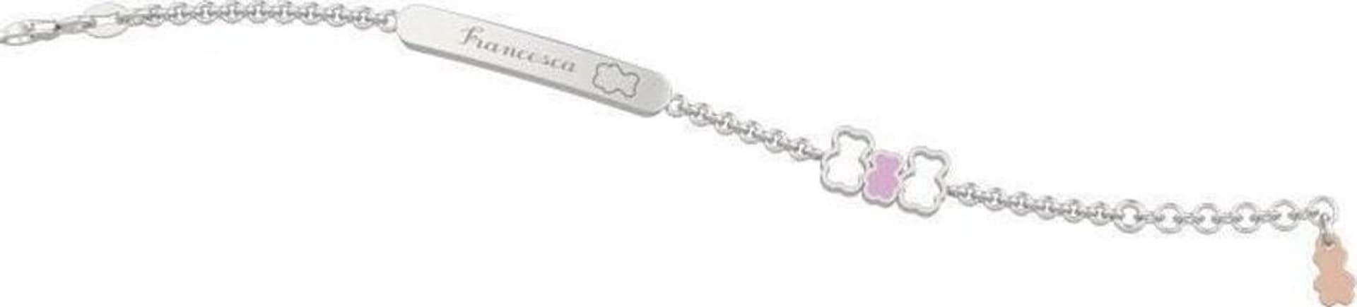 Nanàn-Bracciale-personalizzabile-con-famiglia-di-orsetti---femminuccia/maschietto-Nanán