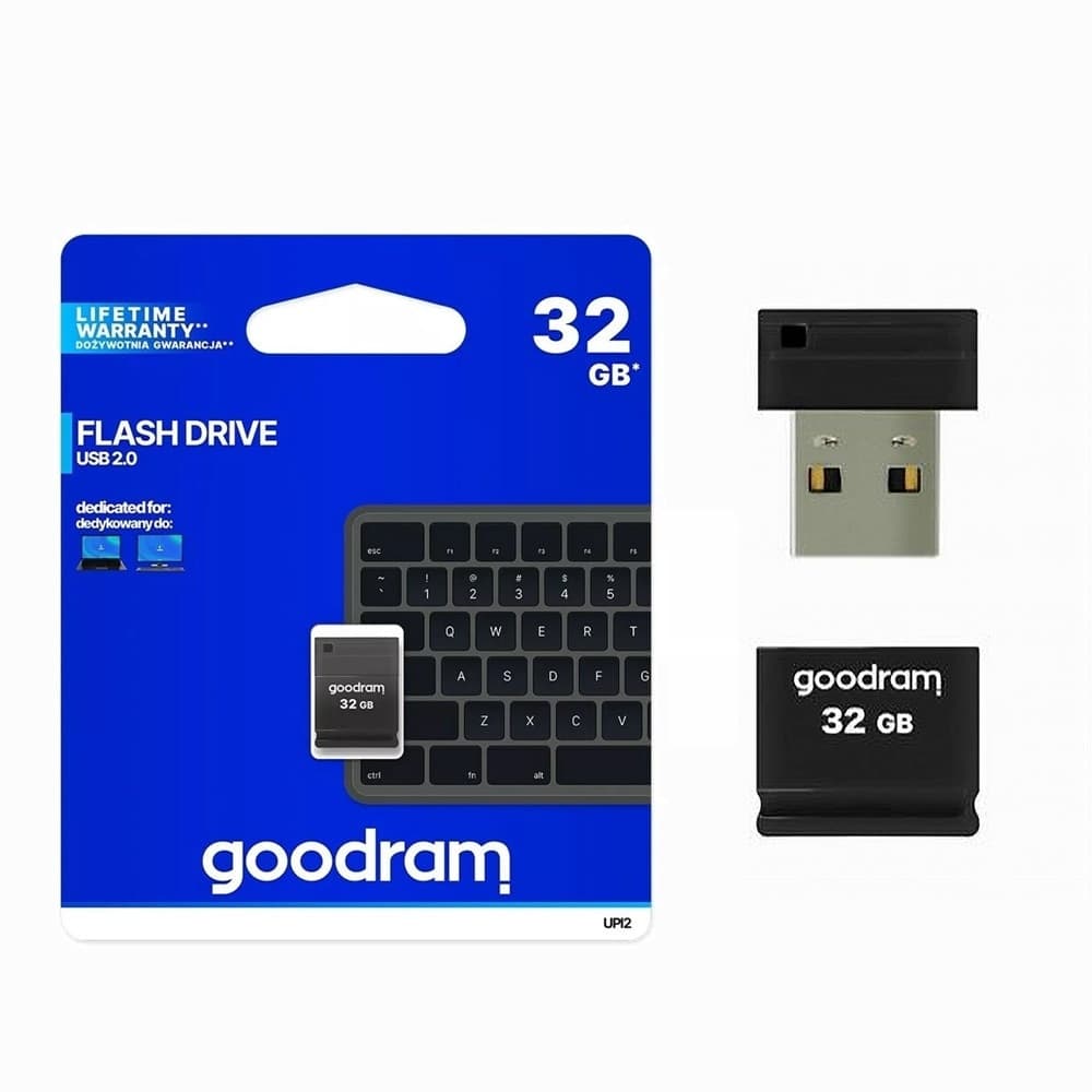 NANO PENDRIVE CHIAVETTA DI MEMORIA USB TIPO A UPI2 32 GB USB 2.0 NERA UPI2-32GB in prodotto Trade Shop italia - Napoli, commercioVirtuoso.it