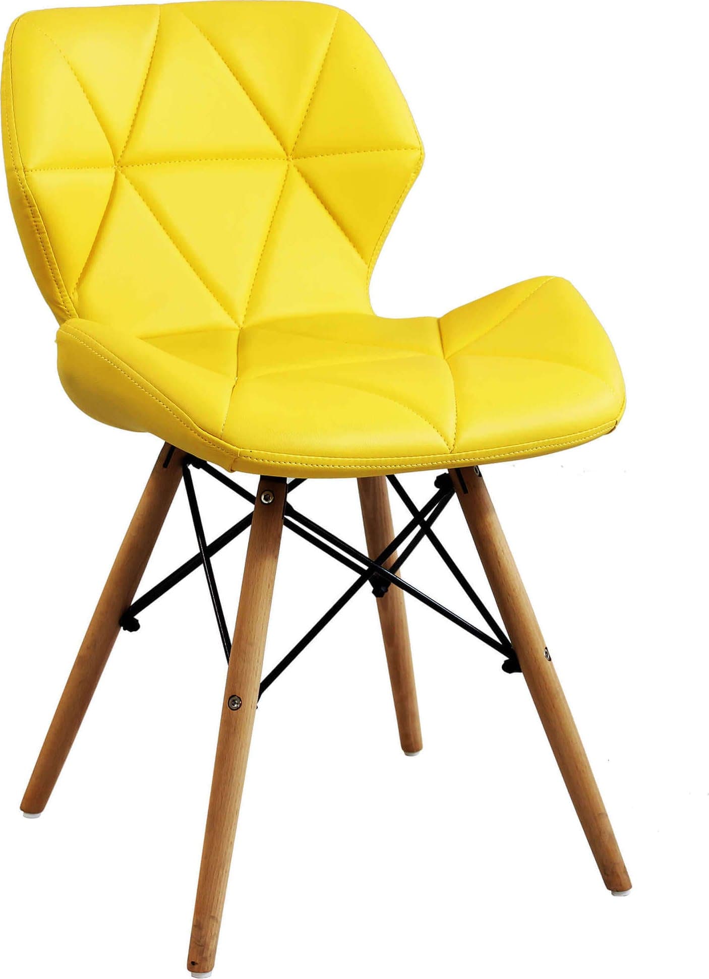 NAOMIE---sedia-moderna-in-ecopelle-e-legno-Giallo-Milani-Home