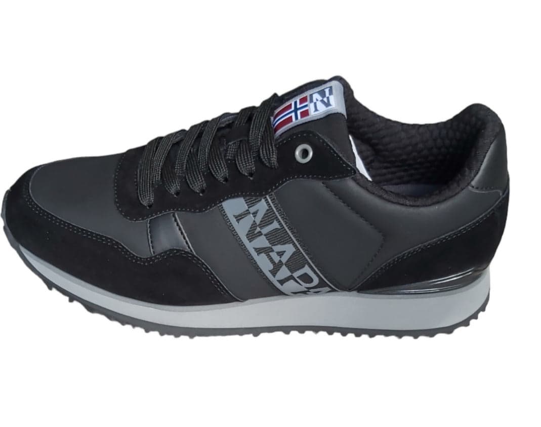 Napapijri Scarpa Uomo Pelle Scamosciata F3stab01/syn Moda/Uomo/Scarpe/Sneaker e scarpe sportive/Sneaker casual Euforia - Bronte, Commerciovirtuoso.it