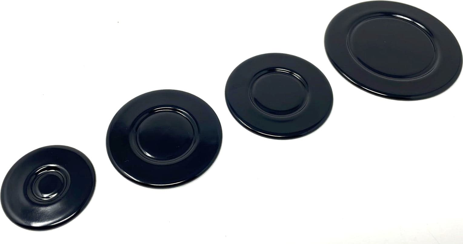 NARDI - KIT 4 PIATTELLI SPARTIFIAMMA BRUCIATORI CUCINA 4 FUOCHI NERI CON BORDO Casa e cucina/Utensili da cucina/Bruciatori da cucina Rossi Ricambi - Venetico Marina, Commerciovirtuoso.it