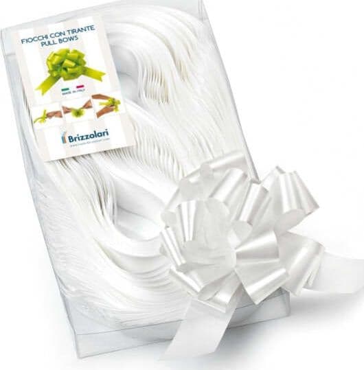 Nastri strip 6800 - in polipropilene - bianco 01 - per fiocco autocomponibile - 31mm - diametro 13cm - Brizzolari Casa e cucina/Decorazioni per interni/Addobbi e decorazioni per ricorrenze/Decorazioni natalizie/Fiocchi e nastri Eurocartuccia - Pavullo, Commerciovirtuoso.it