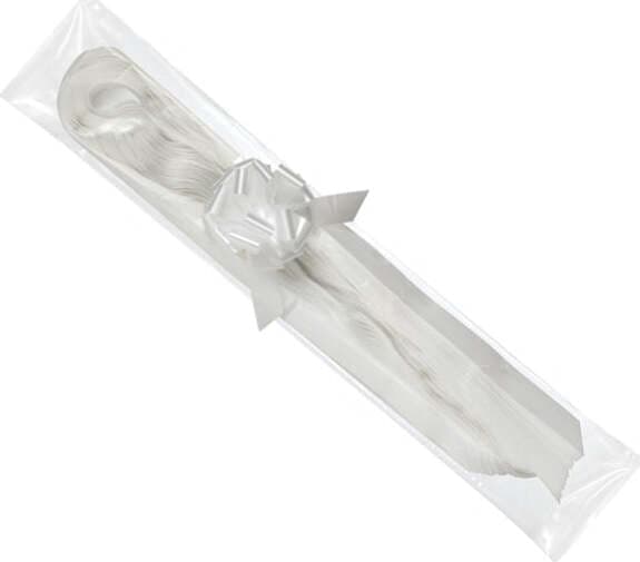 Nastri strip 6800 - in polipropilene - bianco 01 - per fiocco autocomponibile - 50mm - diametro 20cm - Brizzolari Casa e cucina/Decorazioni per interni/Addobbi e decorazioni per ricorrenze/Decorazioni natalizie/Fiocchi e nastri Eurocartuccia - Pavullo, Commerciovirtuoso.it
