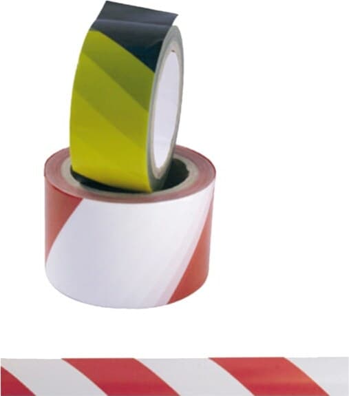 Nastro adesivo di sicurezza - 50 mm x 25 mt - rosso-bianco - Viva Fai da te/Sicurezza e protezione/Attrezzature per sicurezza sul lavoro/Segnaletica antinfortunistica Eurocartuccia - Pavullo, Commerciovirtuoso.it