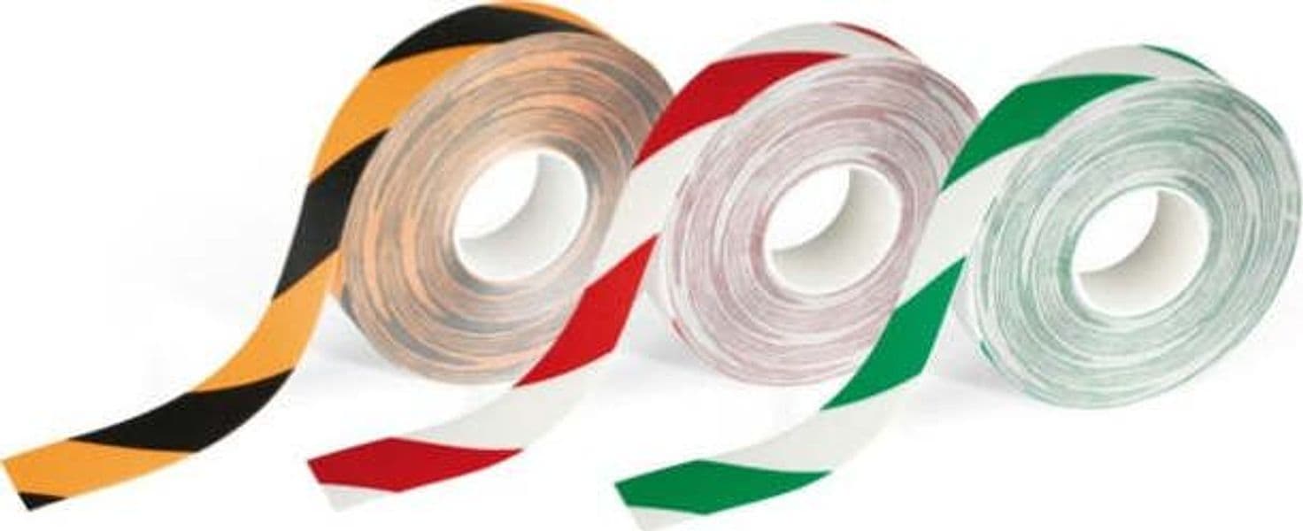 Nastro adesivo DURALINE STRONG 50-07 1726 - 50 mm x 30 mt - rosso-bianco - Durable Fai da te/Sicurezza e protezione/Attrezzature per sicurezza sul lavoro/Segnaletica antinfortunistica Eurocartuccia - Pavullo, Commerciovirtuoso.it