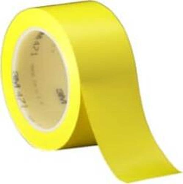 Nastro adesivo vinilico 471 - 50 mm x 33 mt - giallo - Scotch Fai da te/Sicurezza e protezione/Attrezzature per sicurezza sul lavoro/Segnaletica antinfortunistica Eurocartuccia - Pavullo, Commerciovirtuoso.it