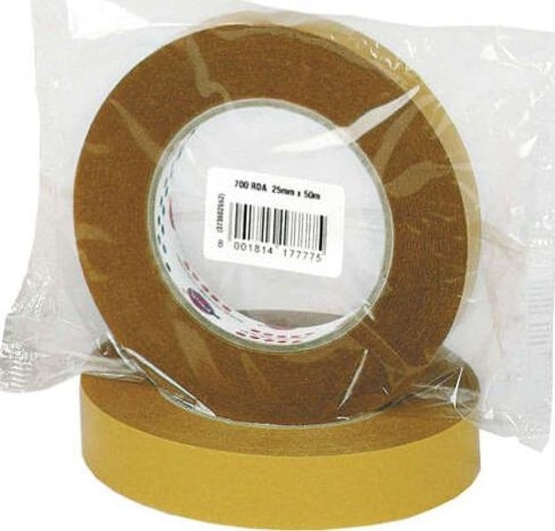Nastro biadesivo 700RDA - 25 mm x 50 mt - in caramella - trasparente - Eurocel Fai da te/Pitture trattamenti per pareti e utensili/Strumenti e attrezzi per verniciatura/Materiali di preparazione/Nastro/Nastro per mascheratura Eurocartuccia - Pavullo, Commerciovirtuoso.it