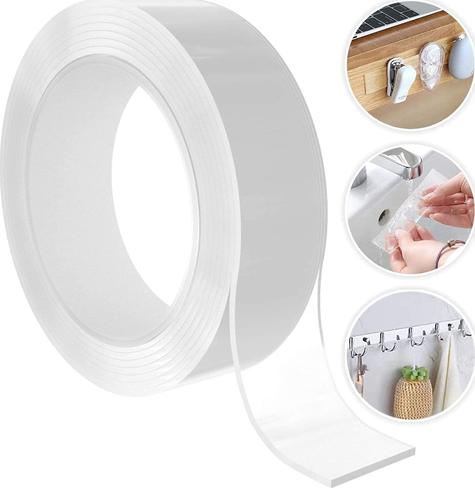 Nastro Biadesivo Trasparente Milleusi Adesivo Attacca Tutto 3cm X 2 Mt Acrilico Cancelleria e prodotti per ufficio/Archivio ufficio e accessori per scrivania/Nastri colle elastici e graffette/Nastri adesivi trasparenti Trade Shop italia - Napoli, Commerciovirtuoso.it