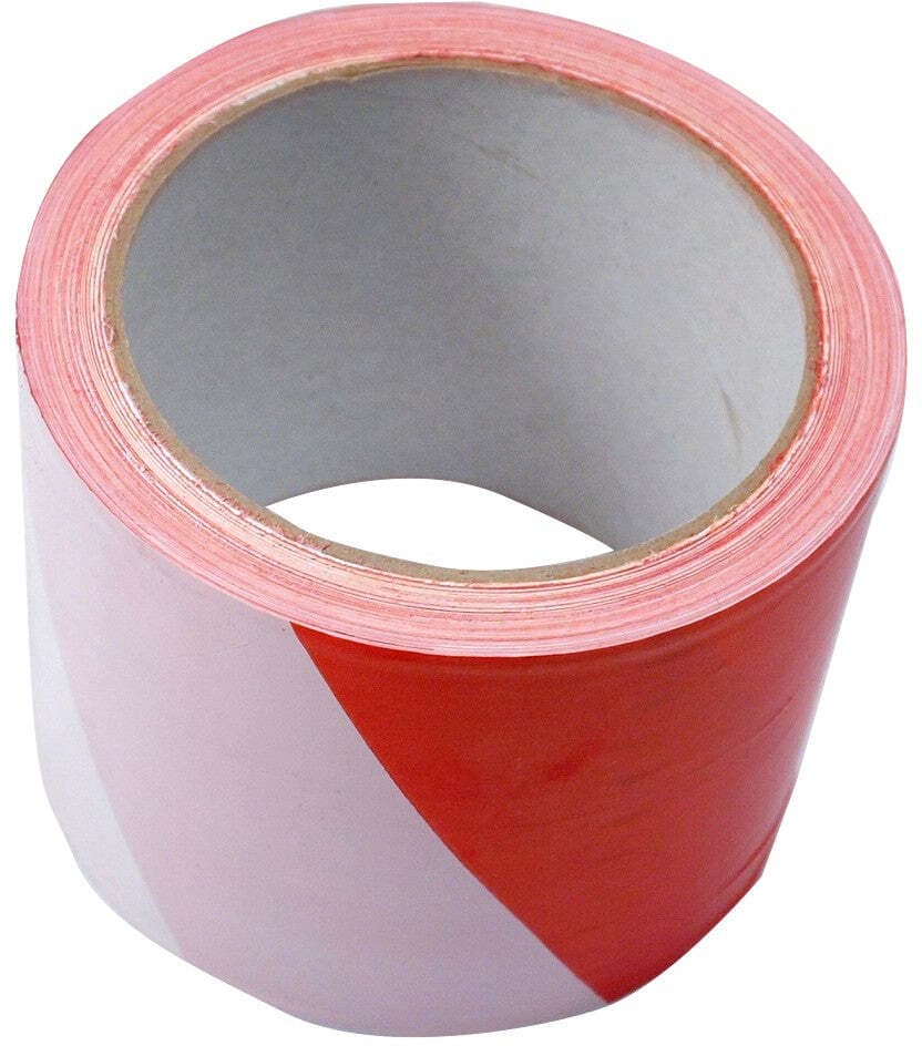 NASTRO DI SEGNALAZIONE 75mm x 100m BIANCO-ROSSO PER EDILIZIA BEAST in Segnaletica antinfortunistica Eternal Brico - Ariano Irpino, commercioVirtuoso.it