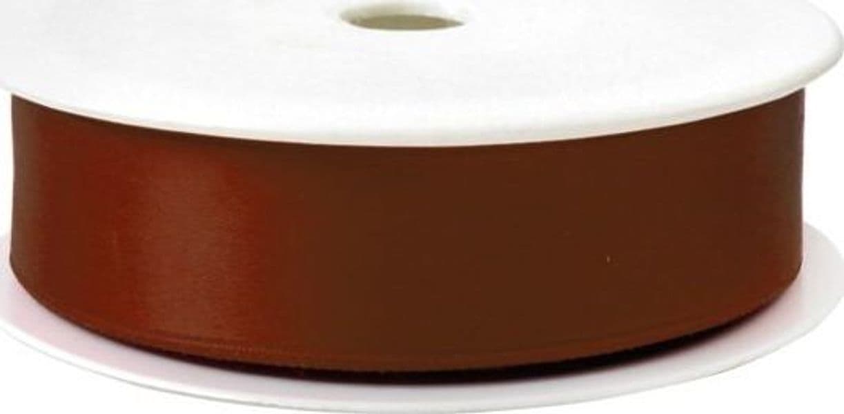 Nastro doppio raso - 25mmx25mt - marrone 57 - Brizzolari Casa e cucina/Decorazioni per interni/Addobbi e decorazioni per ricorrenze/Decorazioni natalizie/Fiocchi e nastri Eurocartuccia - Pavullo, Commerciovirtuoso.it