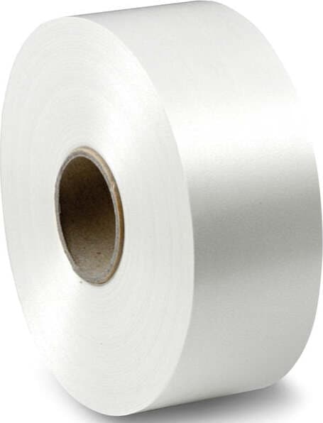 Nastro liscio 6800 - in polipropilene - 50mmx100mt - bianco 01 - Brizzolari Casa e cucina/Decorazioni per interni/Addobbi e decorazioni per ricorrenze/Decorazioni natalizie/Fiocchi e nastri Eurocartuccia - Pavullo, Commerciovirtuoso.it