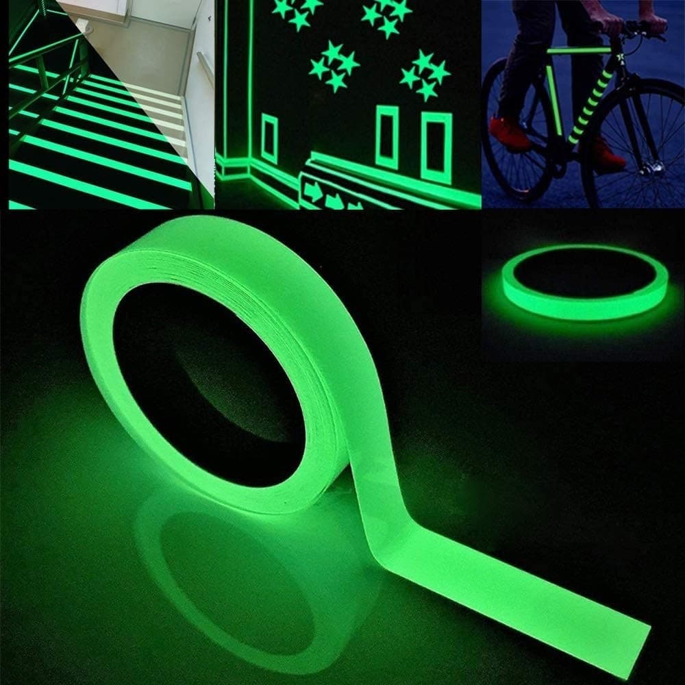 Nastro Luminoso Adesivo Fluorescente Sicurezza Impermeabile Luce Verde 3mt X 3cm Cancelleria e prodotti per ufficio/Archivio ufficio e accessori per scrivania/Nastri colle elastici e graffette/Adesivi e colle/Fogli adesivi Trade Shop italia - Napoli, Commerciovirtuoso.it