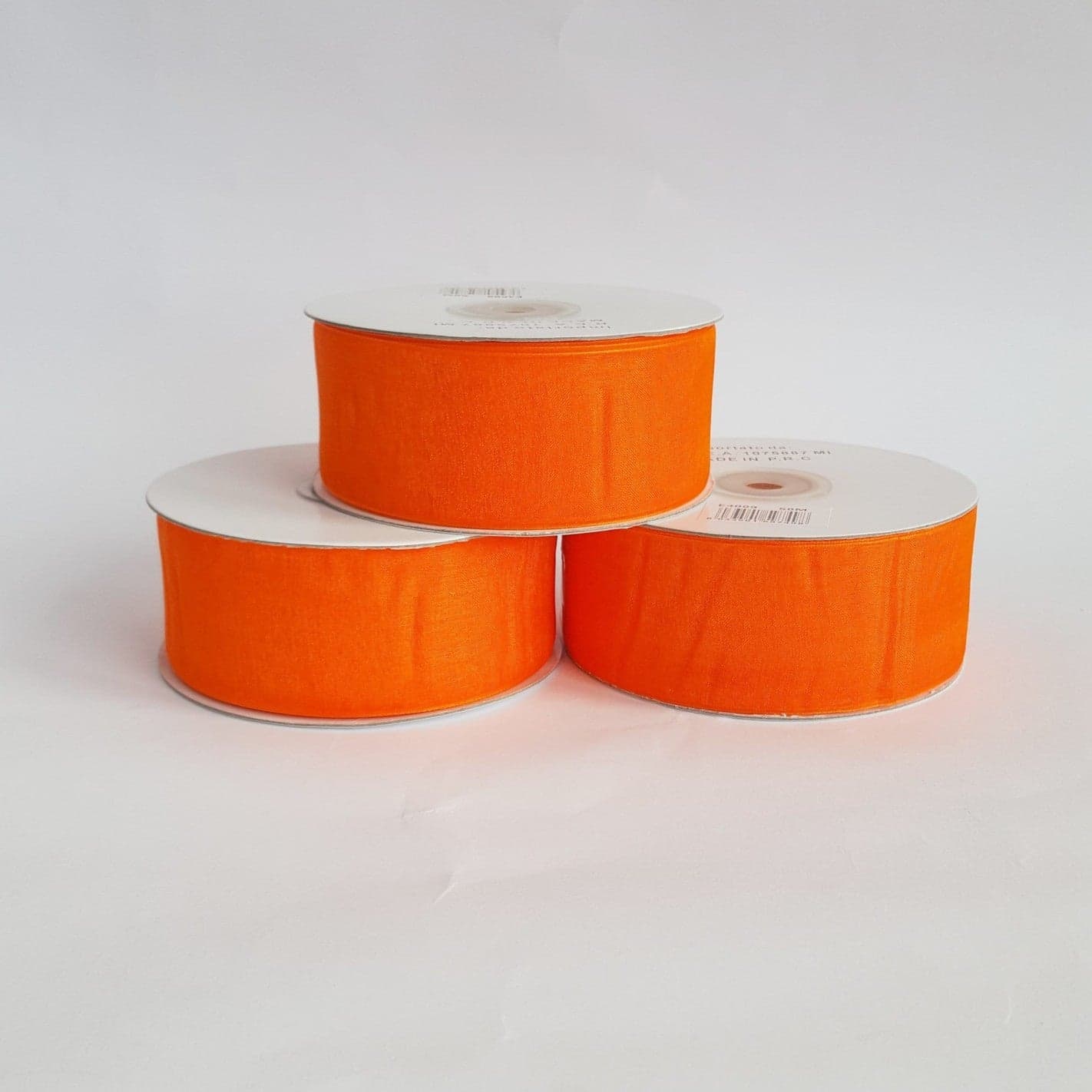 Nastro Organza Arancio 40mm per 50 Metri in Nastri Save The Money - Rimini, commercioVirtuoso.it