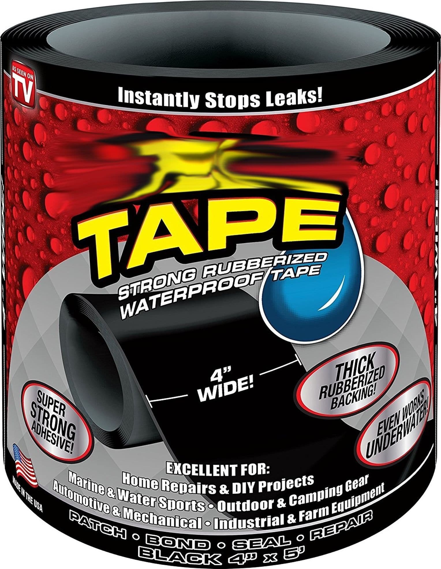 Nastro-Per-Riparazione-Immediata-Perdite-D'acqua-Resistente-Flextape-Flex-Tape