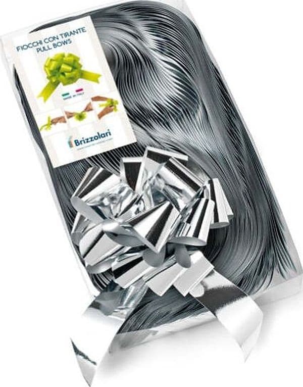 Nastro strip metal 6870 - argento 04 - 31 mm - diam. 13 cm - Brizzolari - conf. 30 pezzi Casa e cucina/Decorazioni per interni/Addobbi e decorazioni per ricorrenze/Decorazioni natalizie/Fiocchi e nastri Eurocartuccia - Pavullo, Commerciovirtuoso.it