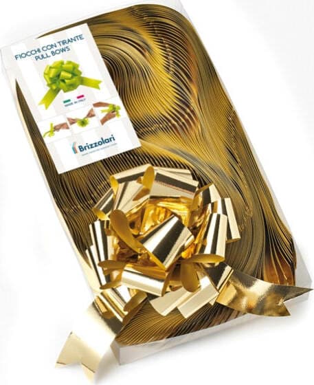 Nastro strip metal 6870 - oro 03 - 31 mm - diam. 13 cm - Brizzolari - conf. 30 pezzi Casa e cucina/Decorazioni per interni/Addobbi e decorazioni per ricorrenze/Decorazioni natalizie/Fiocchi e nastri Eurocartuccia - Pavullo, Commerciovirtuoso.it