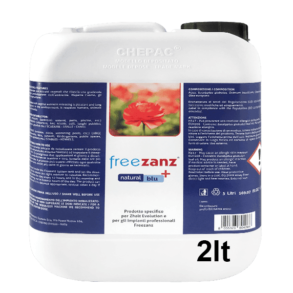 Natural Blue+ 2 Lt Concentrato Per Zhalt Evolution in Zanzare GardenStore - Novellara, commercioVirtuoso.it