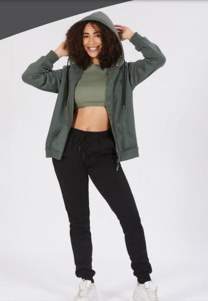 Nazareno Gabrielli Tuta Donna Cotone Felpato Con Cappuccio Full Zip E Polsini Nazareno Gabrielli Ideale Per L'inverno E Per Il Tempo Libero Moda/Donna/Abbigliamento/Abbigliamento sportivo/Completi sportivi/Tute La Bottega di Giò - Gravina di Catania, Commerciovirtuoso.it
