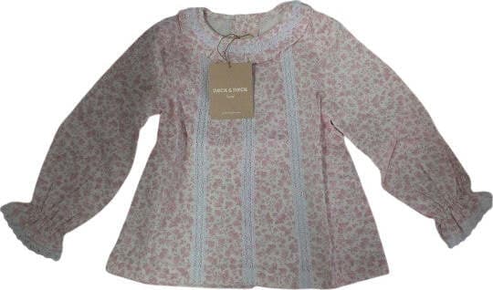 NECK & NECK BABY BLUSA ROSA 12-18 Mesi Moda/Prima infanzia/Abbigliamento/Bambina 0-24/Completini e coordinati/Completi due pezzi con gonna Scontolo.net - Potenza, Commerciovirtuoso.it