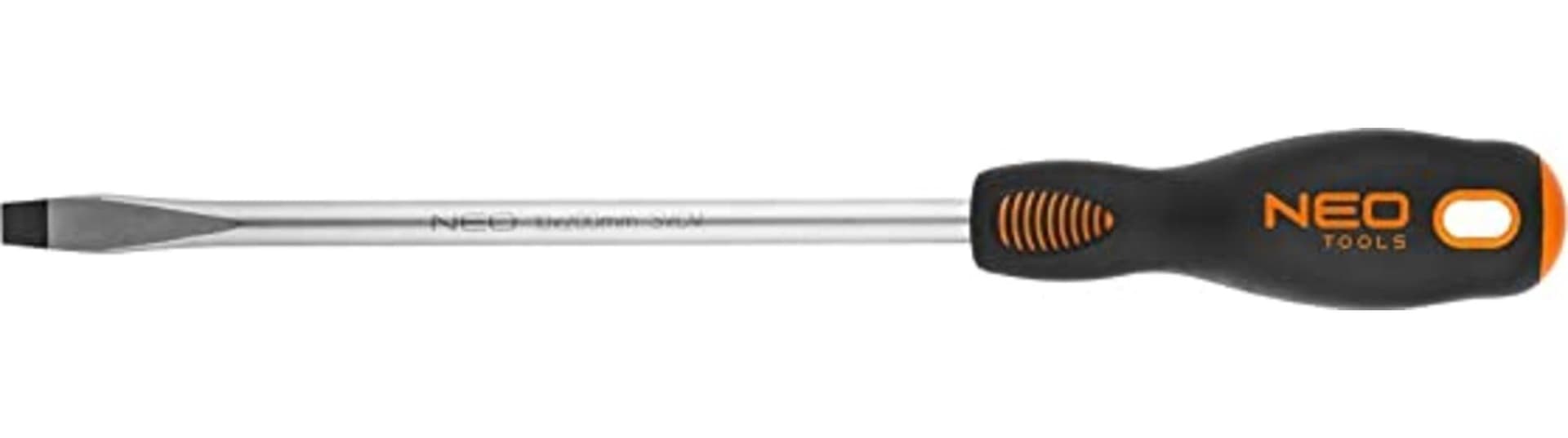 NEO-TOOLS---CACCIAVITE-PIATTO-8x200MM---CON-PUNTA-MAGNETICA