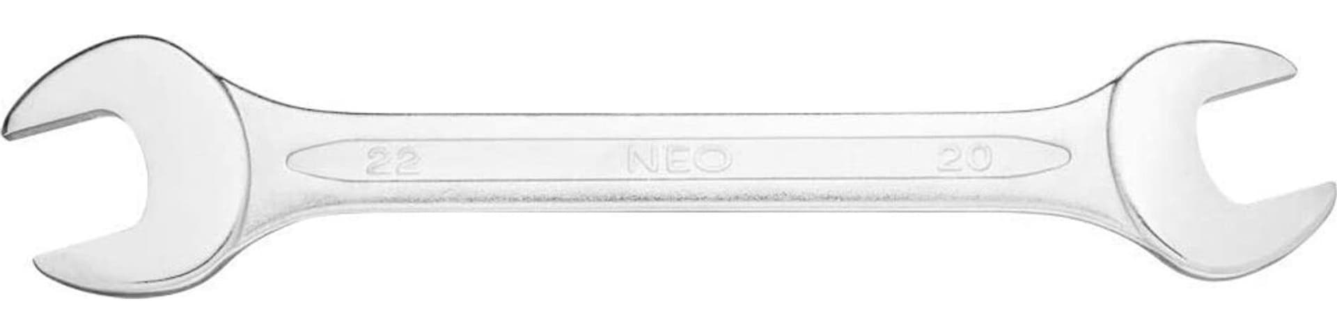 NEO-TOOLS---CHIAVE-A-FORCHETTA-DOPPIA-20x22MM---IN-ACCIAIO-CROMO-VANADIO