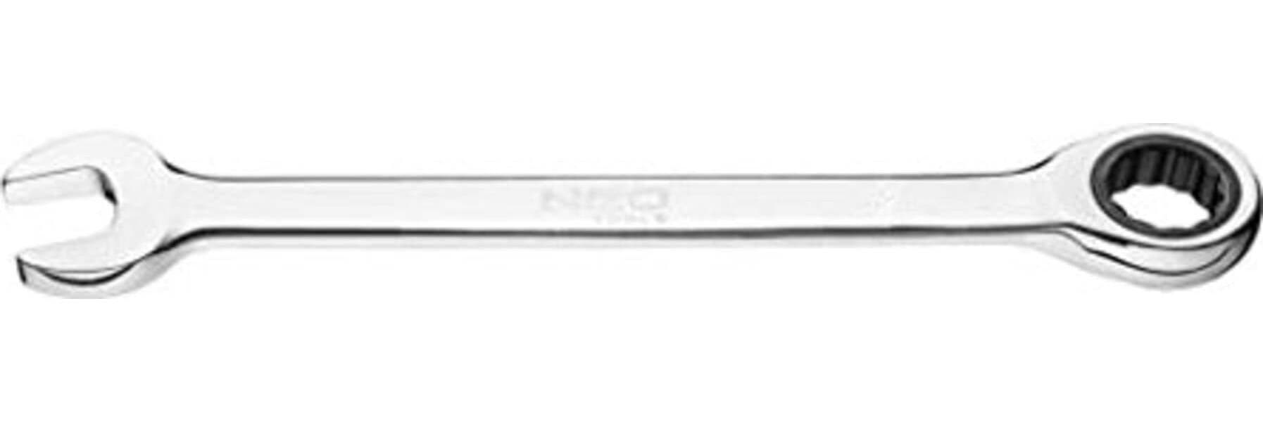 NEO-TOOLS---CHIAVE-COMBINATA-A-CRICCHETTO-15MM---IN-ACCIAIO-CROMO-VANADIO