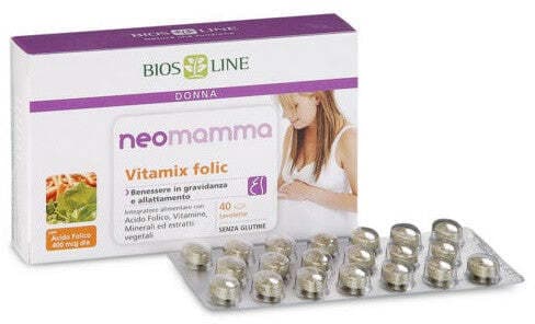 Neomamma vitamix folic 40cpr in Multivitamine e minerali Clubfarma - Melilli, commercioVirtuoso.it