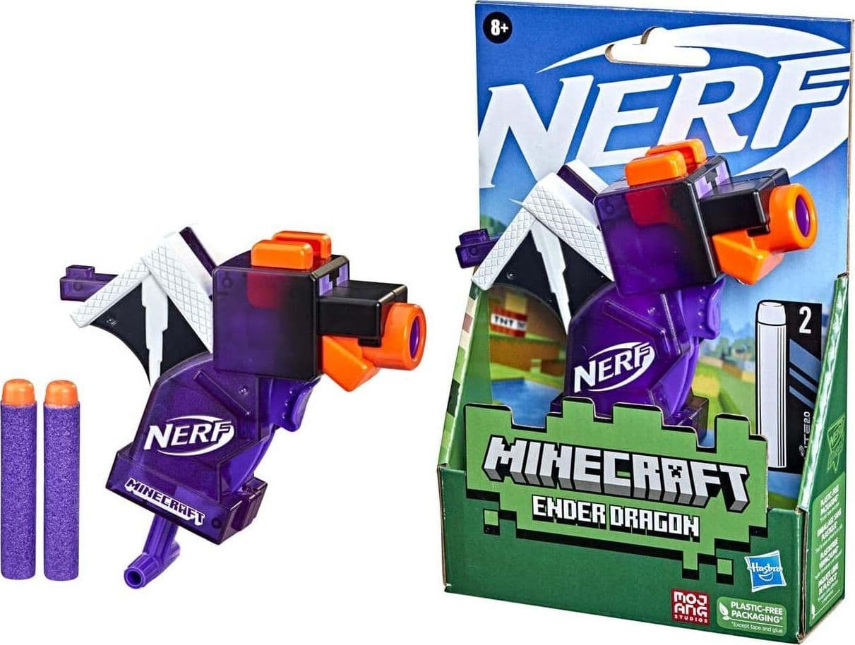 Nerf-MicroShots-Minecraft-Ender-Dragon-Mini-Blaster-Hasbro