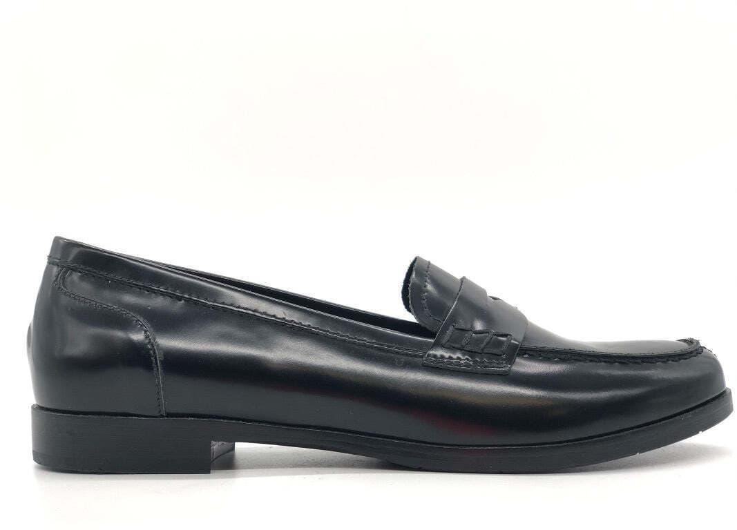 NERO GIARDINI Mocassino donna stile college nero in Loafer e mocassini Calzature Durello - Agna, commercioVirtuoso.it