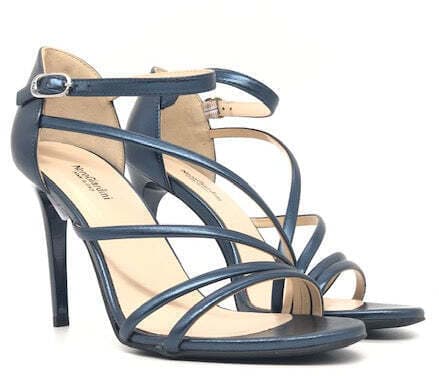 NERO GIARDINI Sandali donna E218401DE Laminato oceano in Sandali moda Calzature Durello - Agna, commercioVirtuoso.it