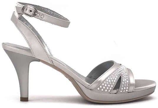 NERO GIARDINI sandali donna P513010DE700 argento in Sandali moda Calzature Durello - Agna, commercioVirtuoso.it