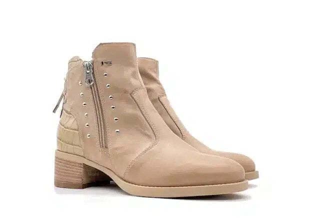 NERO GIARDINI Tronchetto Donna Champagne Ulisse in Stivali Calzature Durello - Agna, commercioVirtuoso.it
