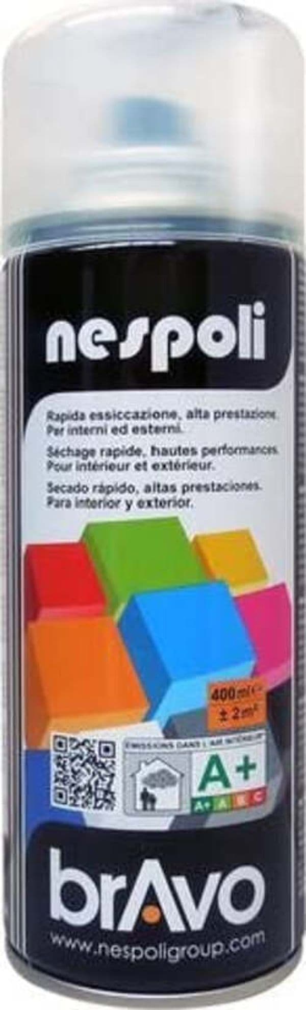 Nespoli Bomboletta Spray Aerosol Trasparente Effetto Opaco 400ml Fai da te/Pitture trattamenti per pareti e utensili/Vernice e fondo/Vernice a spray Scontolo.net - Potenza, Commerciovirtuoso.it