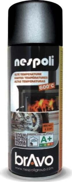 NESPOLI-Smalto-spray-satinato-alte-temperature-BRAVO-nero-bomboletta-400-ml