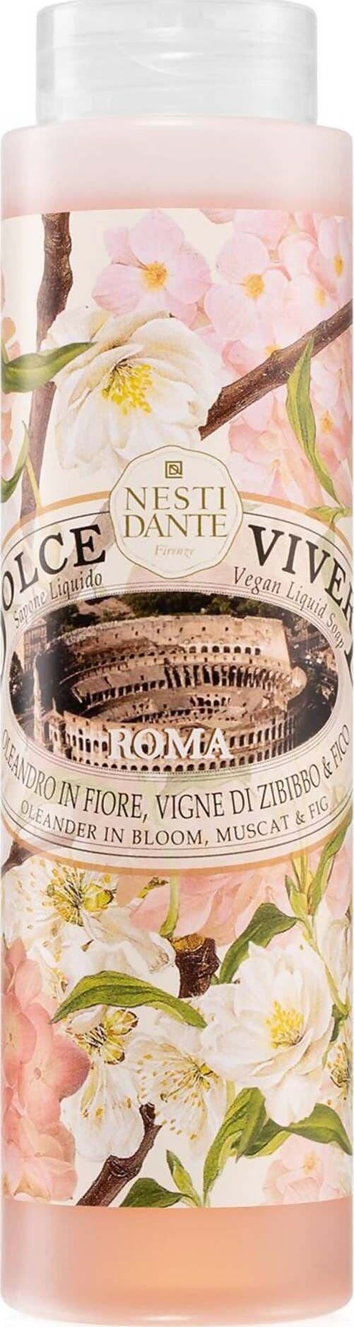 Nesti Dante Gel Doccia Dolce Vivere Roma 300ml Bagnoschiuma Profumato Nutriente Docciaschiuma Vegano Bellezza/Bagno e corpo/Detergenti per il corpo/Bagnoschiuma docciaschiuma e gel doccia Tiziana non solo gioielli - Civitanova Marche, Commerciovirtuoso.it