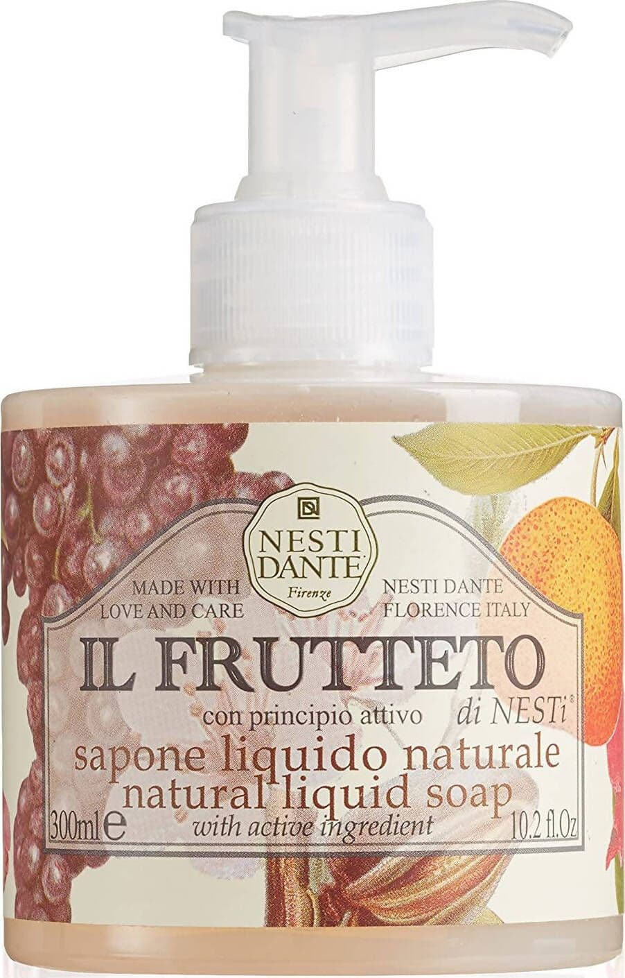 Nesti Dante Sapone Liquido Il Frutteto 300 Ml Detergente Naturale Mani Sapone Con Foglie Di Vite Rossa Ed Estratto Di Limone Bellezza/Bagno e corpo/Detergenti per il corpo/Detergente per le mani Tiziana non solo gioielli - Civitanova Marche, Commerciovirtuoso.it