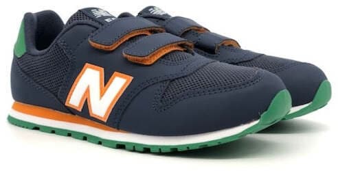 NEW BALANCE 500 Junior blu arancione e verde in Sneaker casual Calzature Durello - Agna, commercioVirtuoso.it
