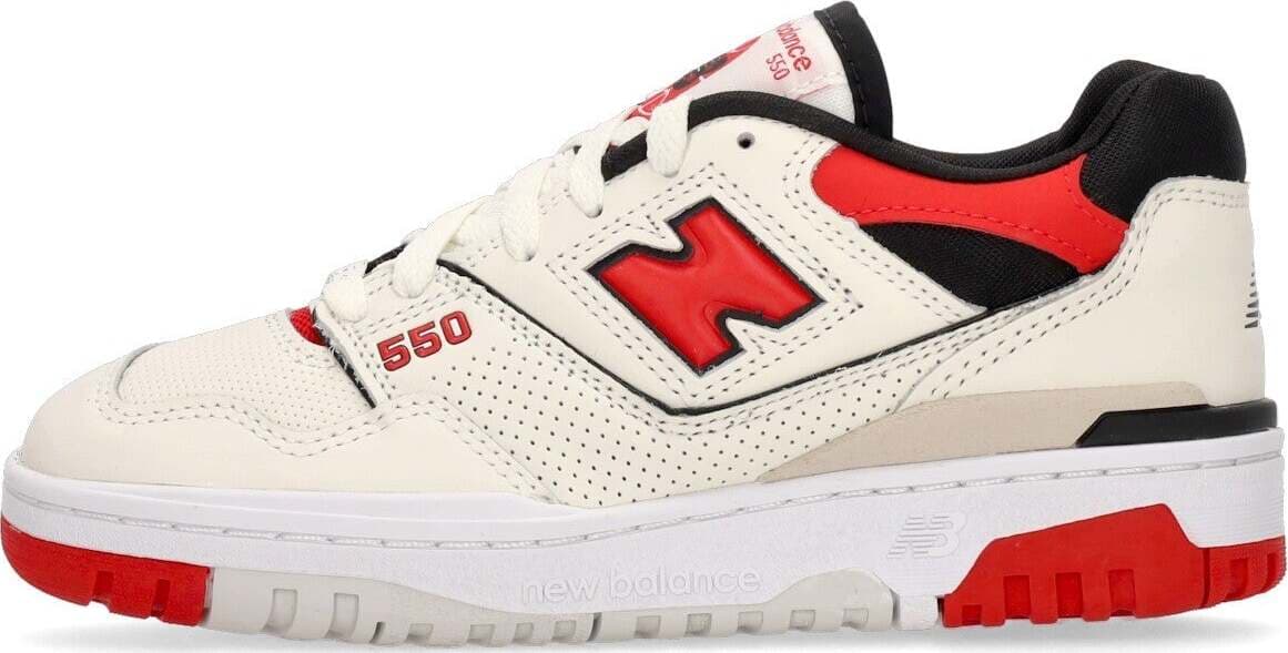 NEW-BALANCE-Scarpa-Bassa-Uomo-550-Sea-Salt/true-Red-da-uomo