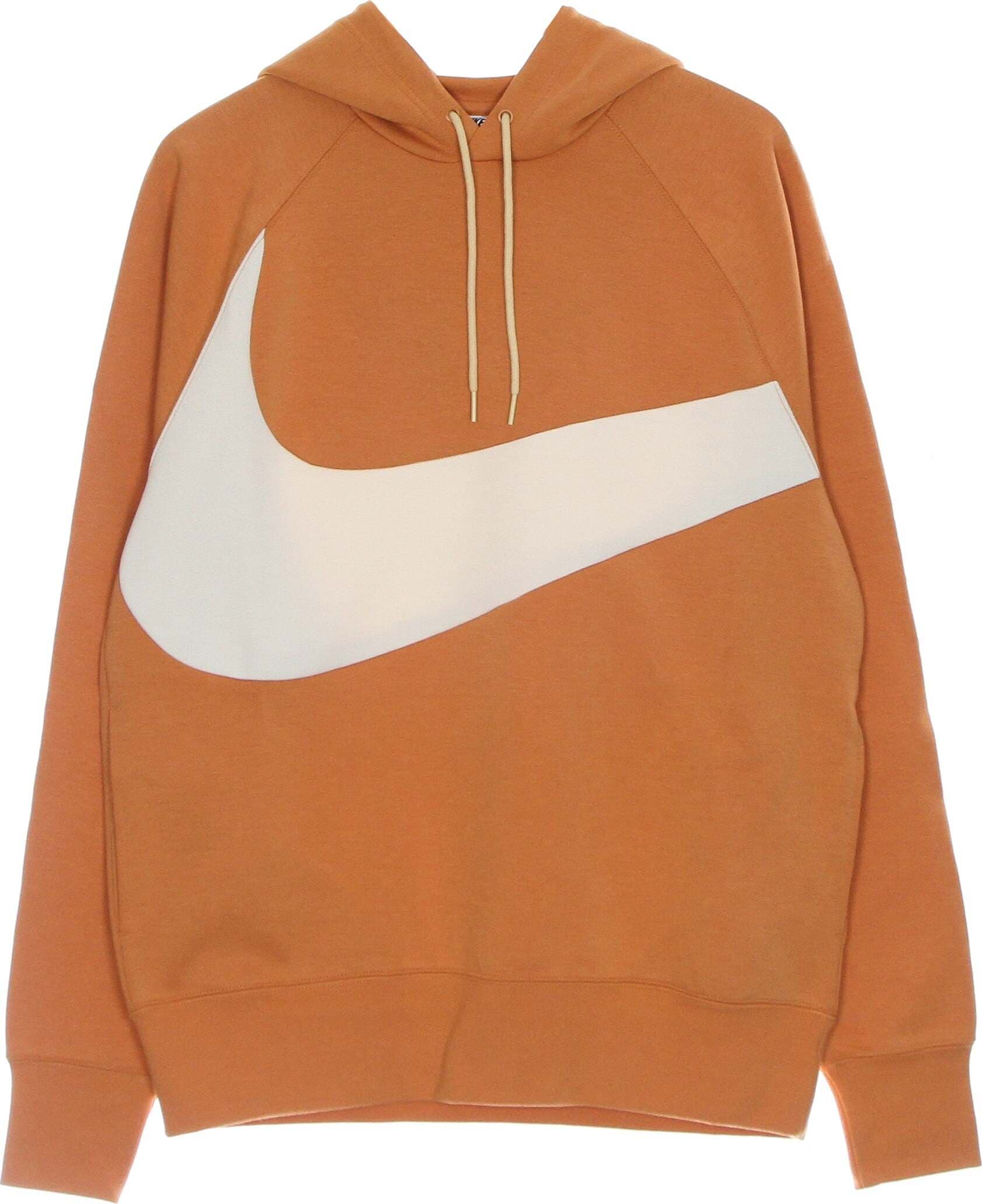 Nike-Felpa-Leggera-Cappuccio-Uomo-Swoosh-Tech-Fleece-Pullover-Hoodie-Hot-Curry/pearl-White/canvas-da-uomo