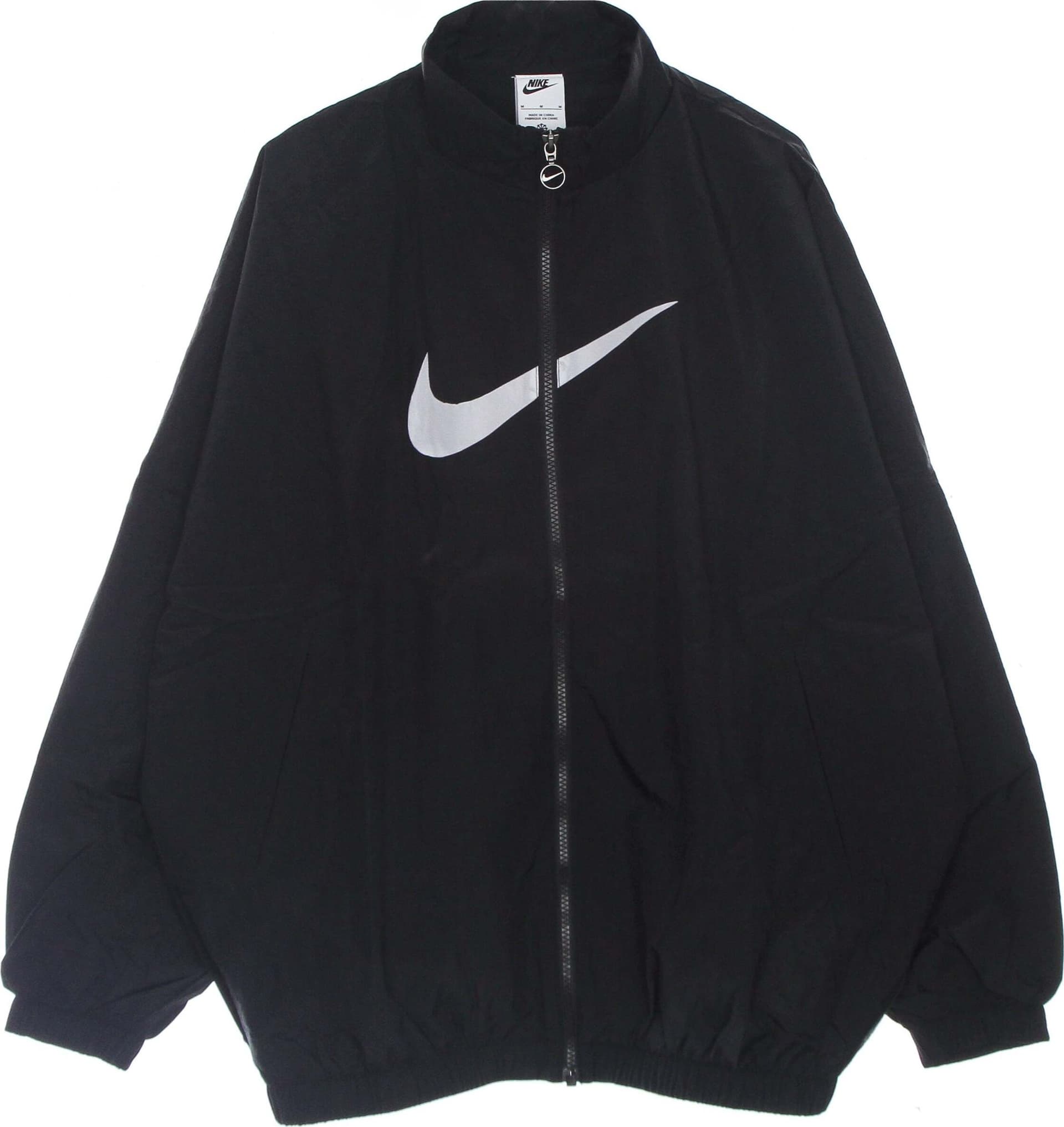 Nike-Giacca-Tuta-Donna-Essential-Woven-Jacket-Black/white-da-donna